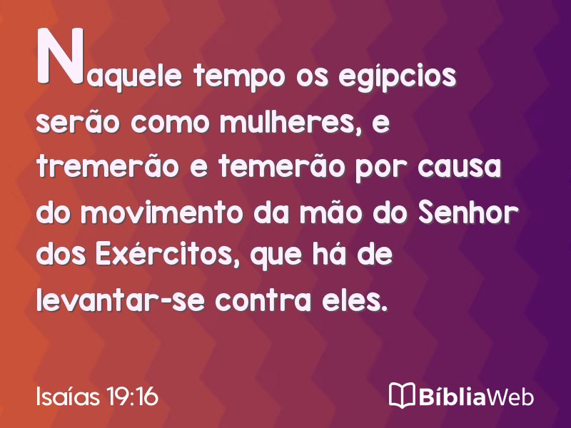 Isaías 19:16 em imagem para compartilhar