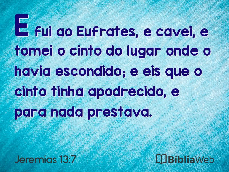 Jeremias 13:7 em imagem para compartilhar