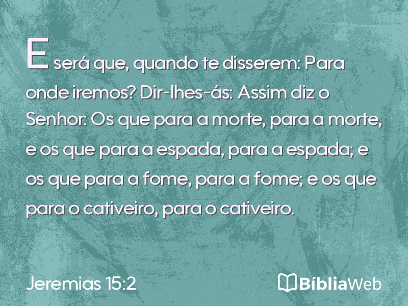 Jeremias 15:2 em imagem para compartilhar