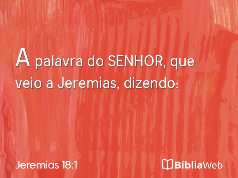 Jeremias 18:1 em imagem para compartilhar