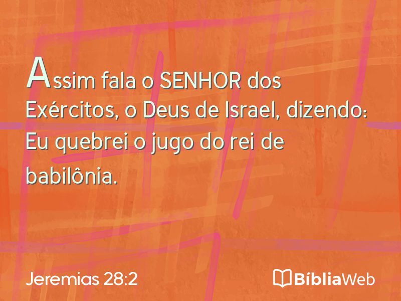 Jeremias 28:2 em imagem para compartilhar