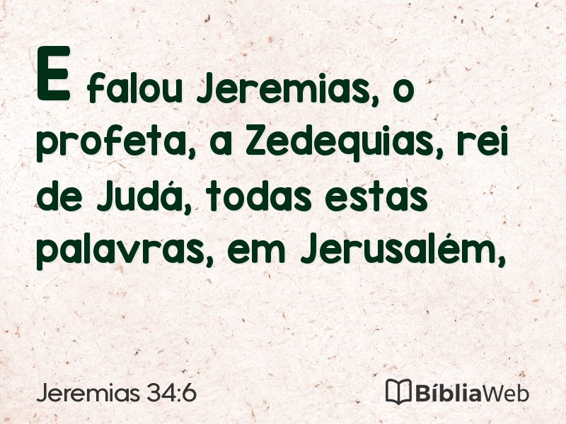 Jeremias 34:6 em imagem para compartilhar