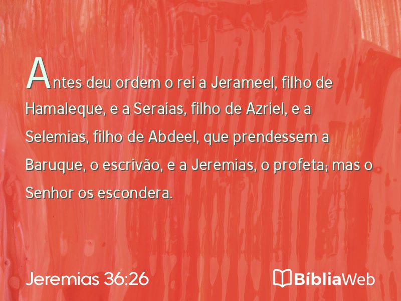 Jeremias 36:26 em imagem para compartilhar