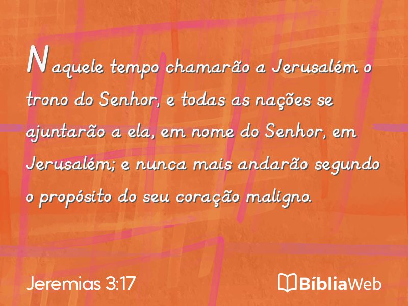 Jeremias 3:17 em imagem para compartilhar