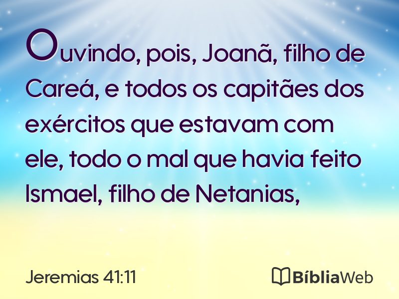 Jeremias 41:11 em imagem para compartilhar