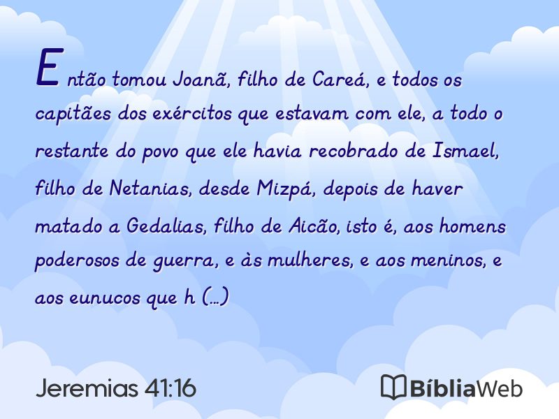 Jeremias 41:16 em imagem para compartilhar