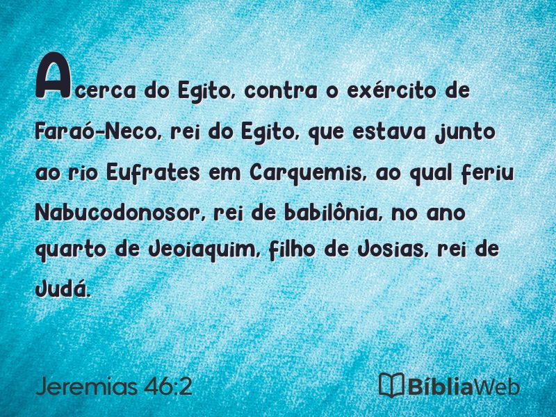 Jeremias 46:2 em imagem para compartilhar