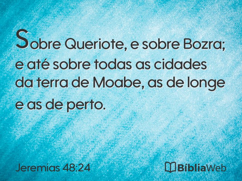 Jeremias 48:24 em imagem para compartilhar