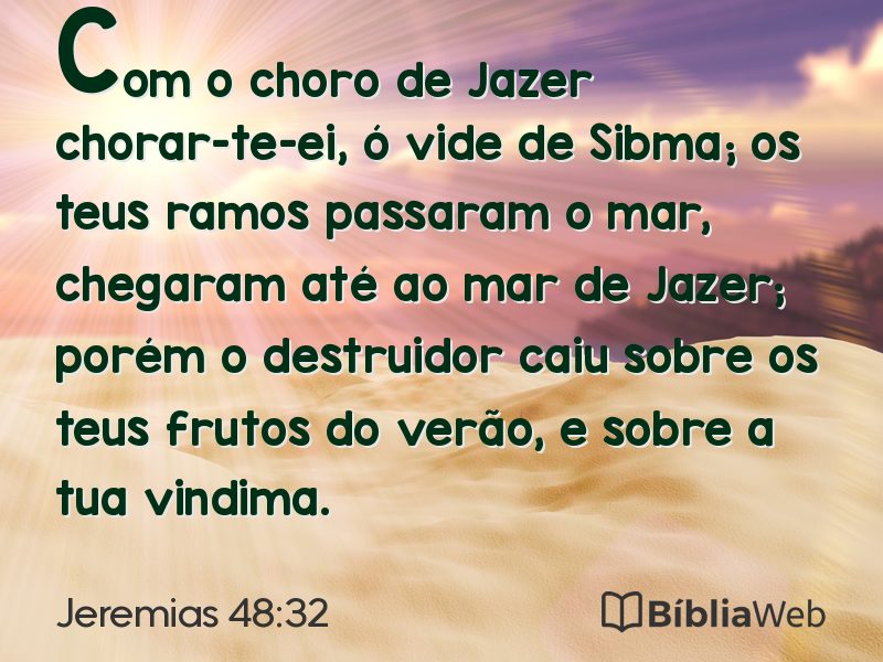 Jeremias 48:32 em imagem para compartilhar
