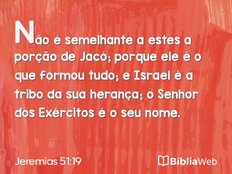 Jeremias 51:19 em imagem para compartilhar