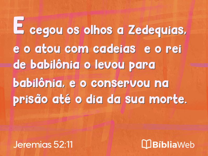 Jeremias 52:11 em imagem para compartilhar
