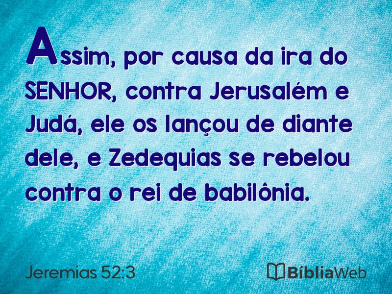 Jeremias 52:3 em imagem para compartilhar
