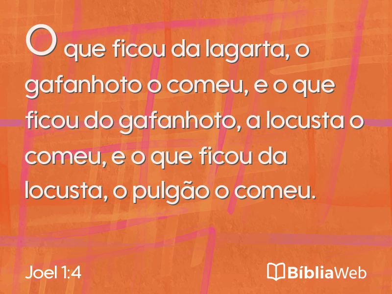 Joel 1:4 em imagem para compartilhar