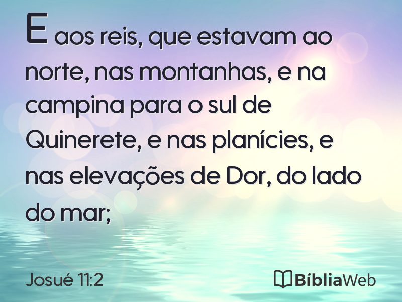 Josué 11:2 em imagem para compartilhar