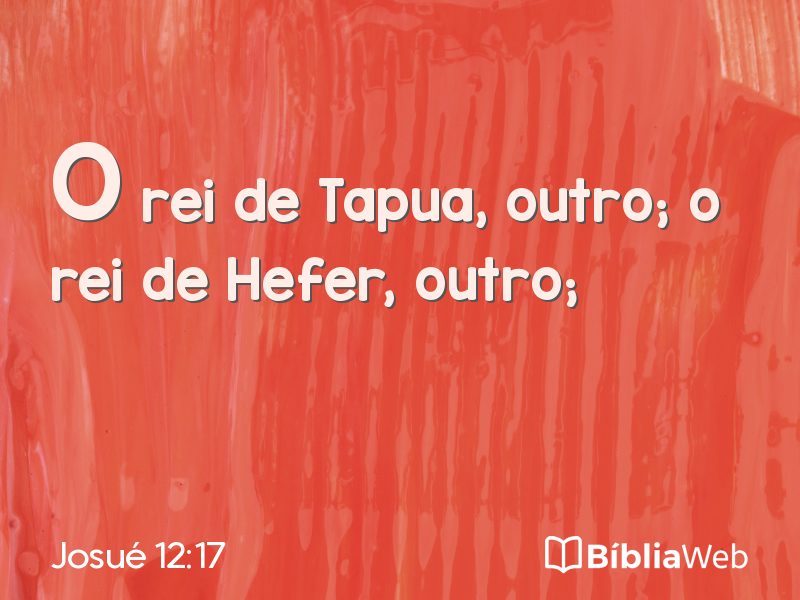Josué 12:17 em imagem para compartilhar