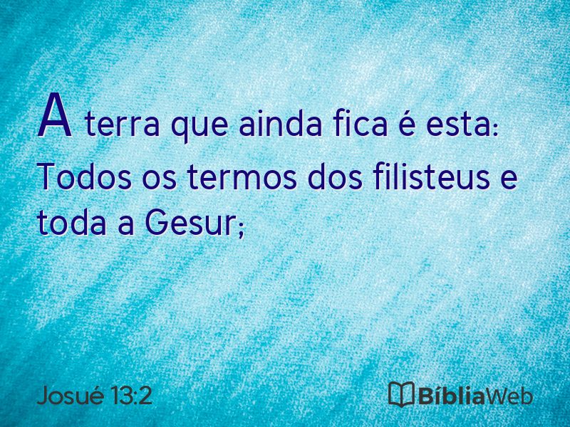 Josué 13:2 em imagem para compartilhar