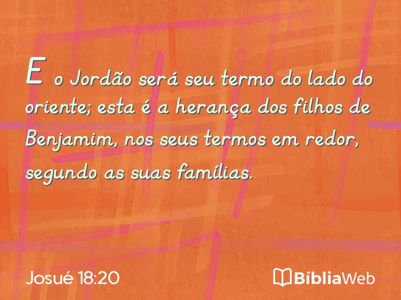 Josué 18:20 em imagem para compartilhar