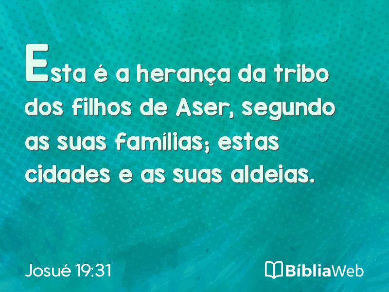 Josué 19:31 em imagem para compartilhar