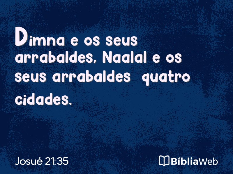 Josué 21:35 em imagem para compartilhar