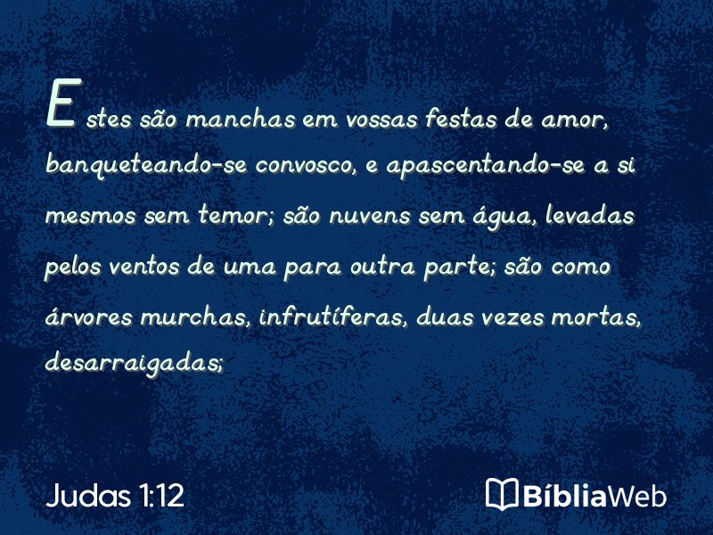 Judas 1:12 em imagem para compartilhar