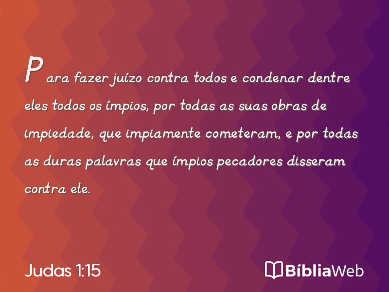 Judas 1:15 em imagem para compartilhar