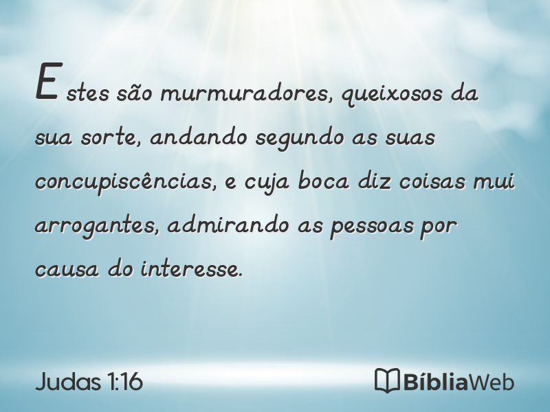 Judas 1:16 em imagem para compartilhar