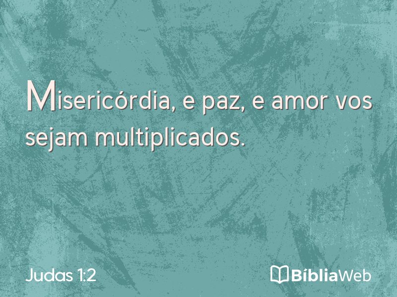 Judas 1:2 em imagem para compartilhar