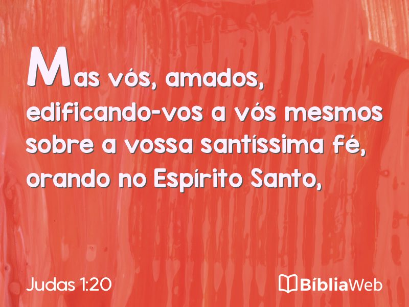 Judas 1:20 em imagem para compartilhar