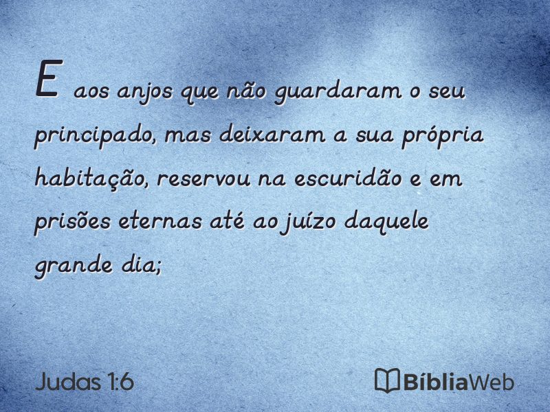 Judas 1:6 em imagem para compartilhar