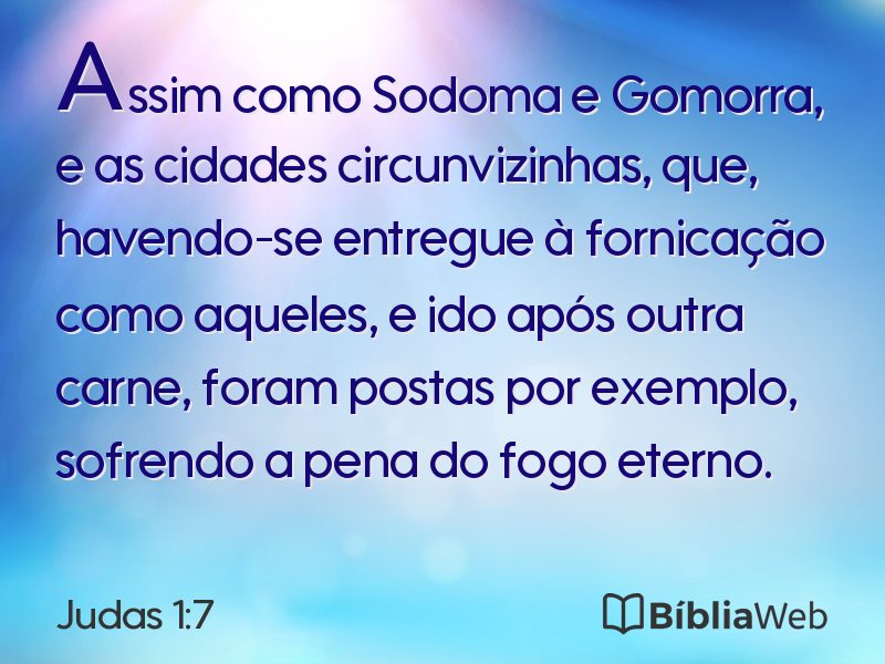 Judas 1:7 em imagem para compartilhar