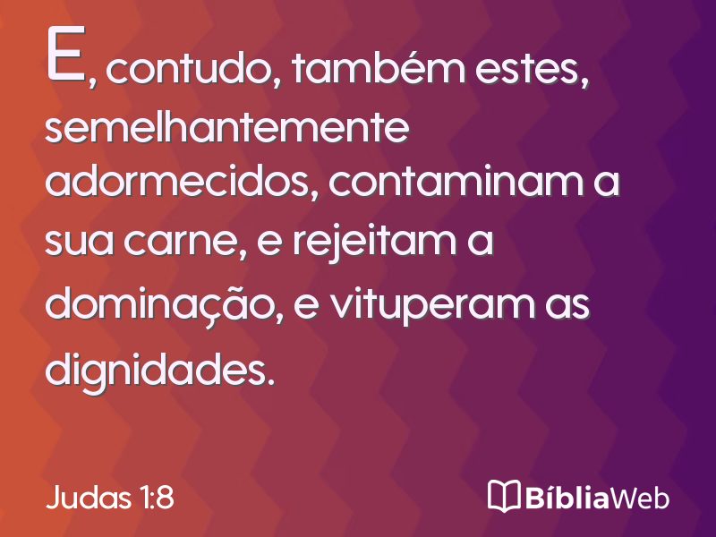 Judas 1:8 em imagem para compartilhar