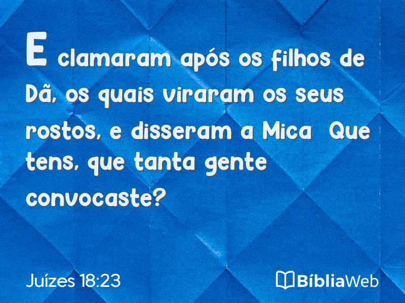 Juízes 18:23 em imagem para compartilhar