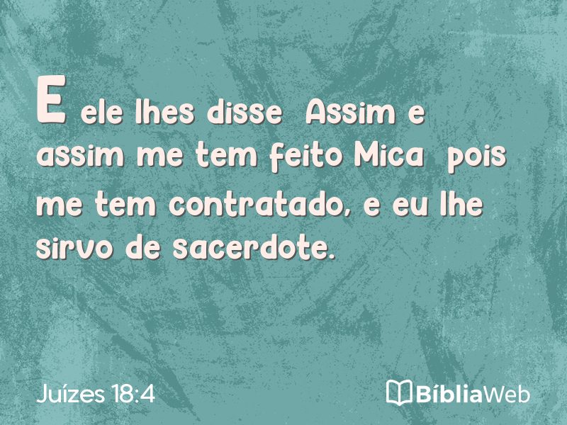 Juízes 18:4 em imagem para compartilhar