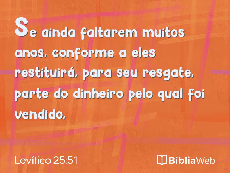Levítico 25:51 em imagem para compartilhar