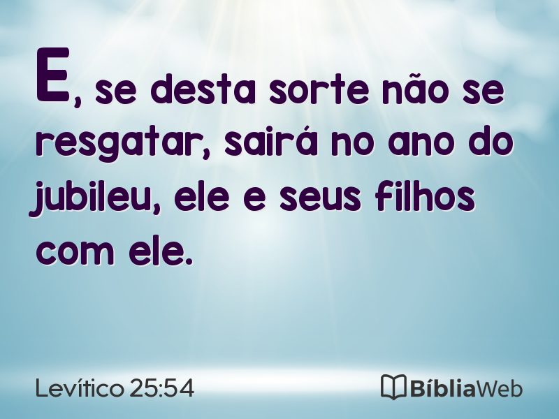 Levítico 25:54 em imagem para compartilhar