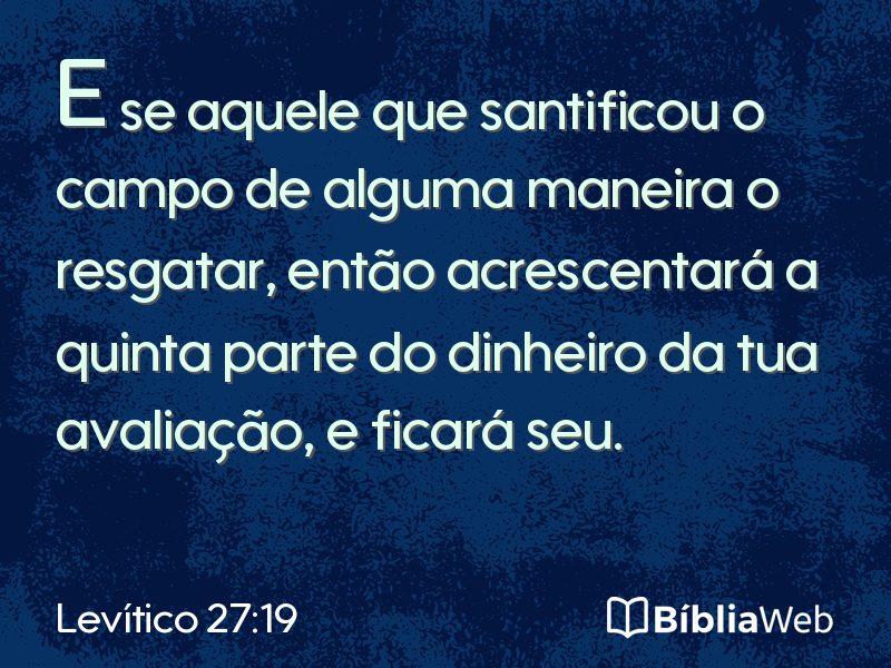 Levítico 27:19 em imagem para compartilhar