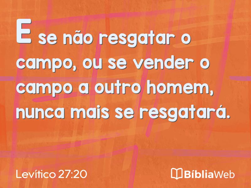 Levítico 27:20 em imagem para compartilhar