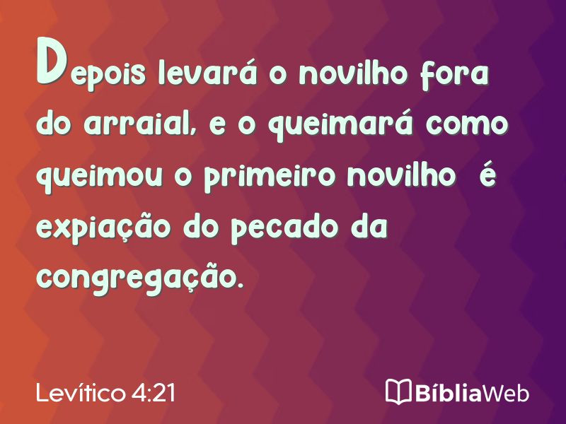 Levítico 4:21 em imagem para compartilhar