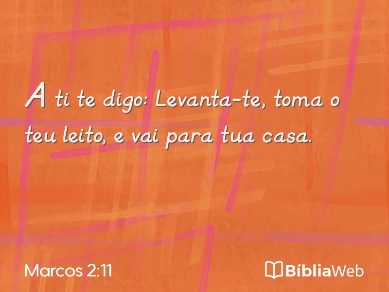 Marcos 2:11 em imagem para compartilhar