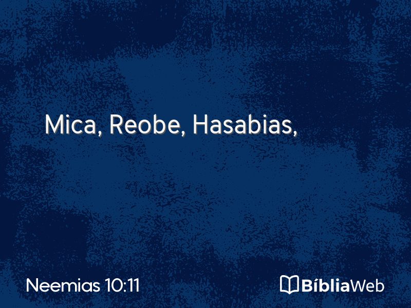 Neemias 10:11 em imagem para compartilhar