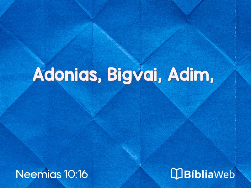 Neemias 10:16 em imagem para compartilhar