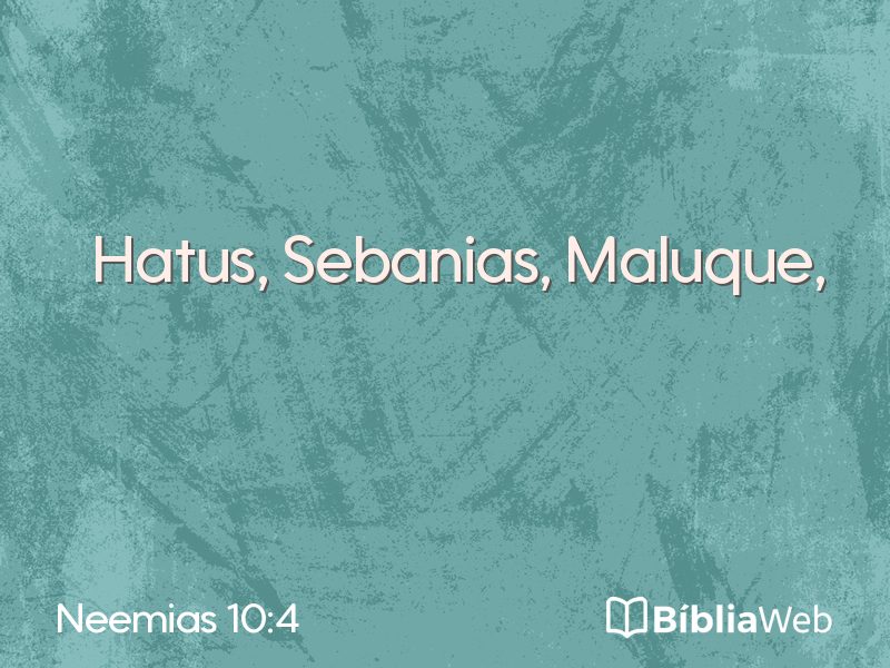 Neemias 10:4 em imagem para compartilhar