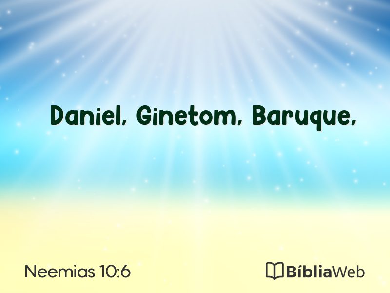 Neemias 10:6 em imagem para compartilhar