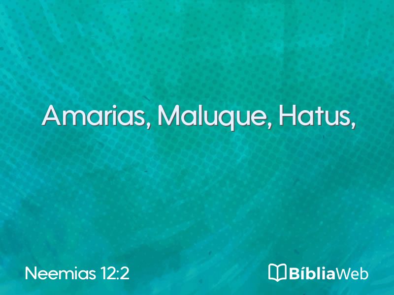 Neemias 12:2 em imagem para compartilhar