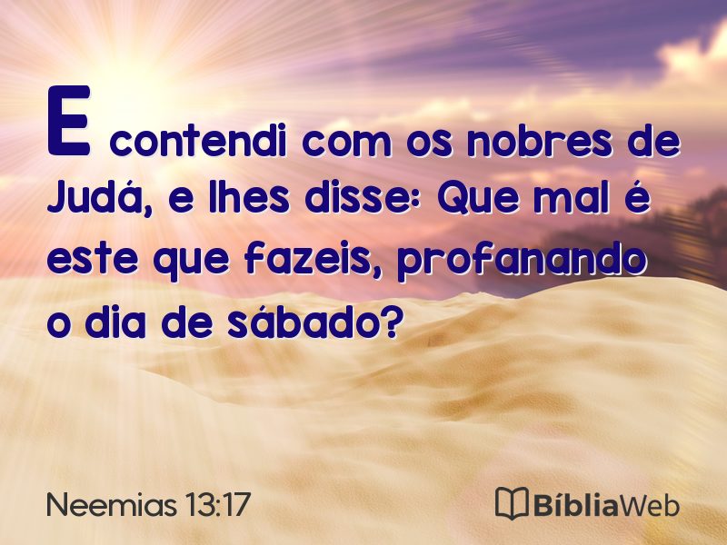 Neemias 13:17 em imagem para compartilhar