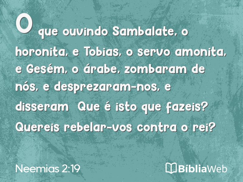 Neemias 2:19 em imagem para compartilhar