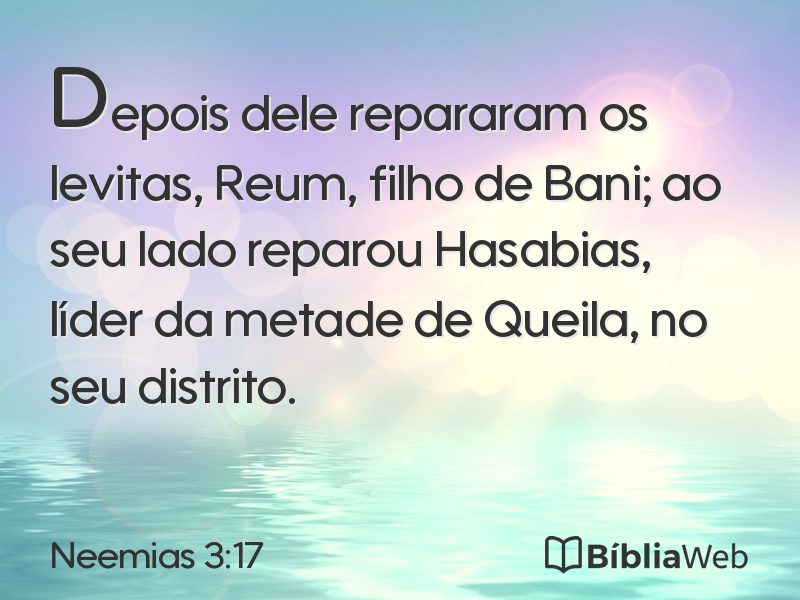 Neemias 3:17 em imagem para compartilhar