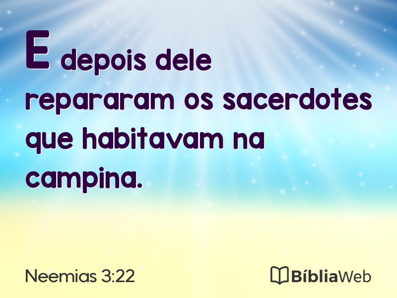 Neemias 3:22 em imagem para compartilhar