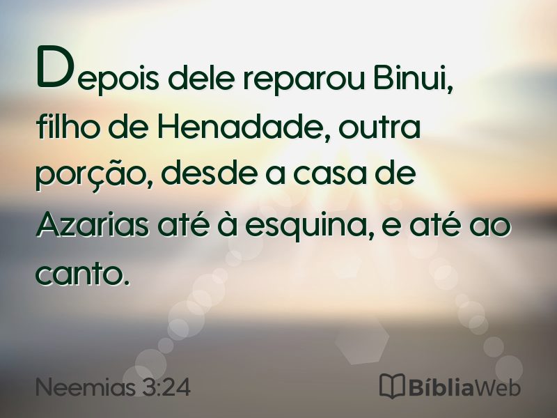 Neemias 3:24 em imagem para compartilhar