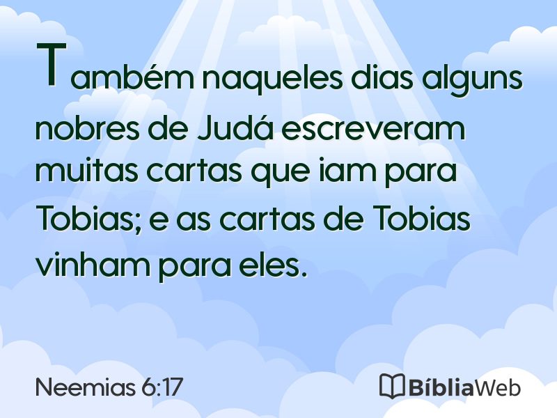 Neemias 6:17 em imagem para compartilhar